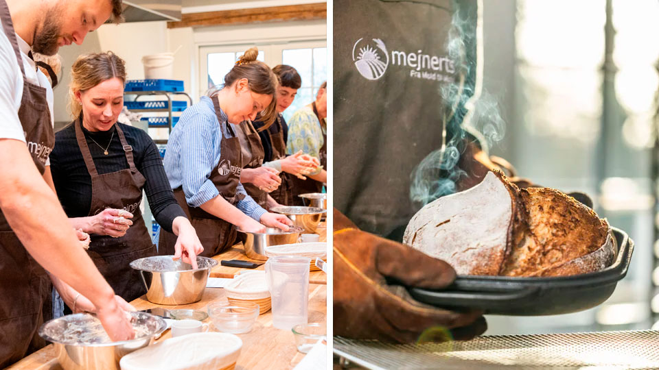 Lær at bage surdejsbrød hos Mejnerts