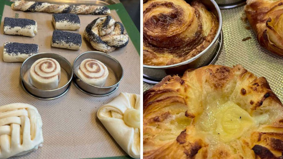 Lær at bage det klassiske danske bagværk wienerbrød hos CPH Cooking Class