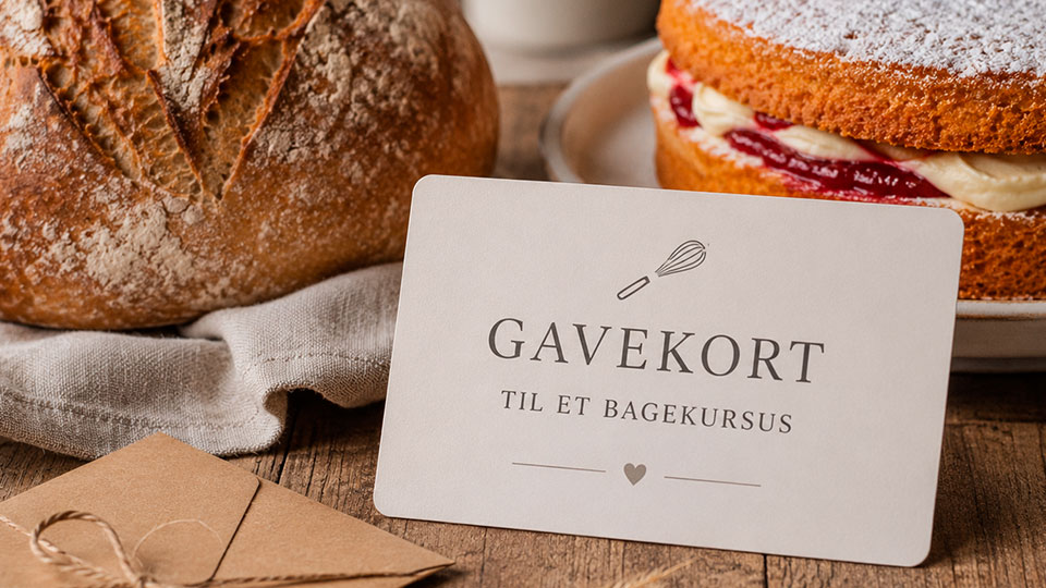 Køb et gavekort til et bagekursus i Danmark